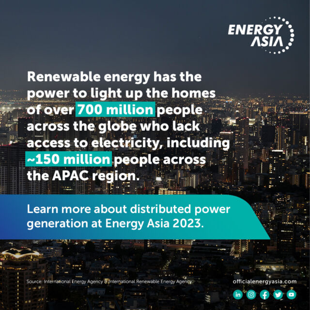 Across the Asia Pacific region, more than 150 million people are living in darkness due to a lack of electricity. But, renewable energy has the power to change this. Whether it's rooftop solar, wind turbines, or other renewable sources, distributed power gives us the power to create our own energy at the point of need, bringing economic benefits in the process.#EnergyAsia #PETRONAS #EnergyTransition #NetZero