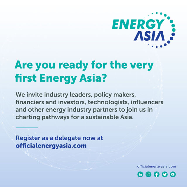 It’s just a month to go until Energy Asia. Are you ready?The inaugural edition of Asia’s premier energy event will bring together stakeholders from across Asia and beyond, building a collaborative platform of informed discussion and partnership.We invite industry leaders, policy makers, financiers and investors, technologists, influencers and other energy industry partners to join us in charting pathways for a sustainable Asia, starting 26 to 28 June, Kuala Lumpur, Malaysia.Register as a delegate now, and get your pass to be part of the conversation at officialenergyasia.com/delegate/#register_now_as_delegate#EnergyAsia #EnergyAsia2023 #PETRONAS #CERAWeek #EnergyTransition #NetZero